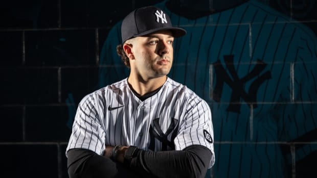 Yankees prospect Austin Wells photo day